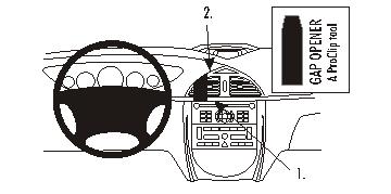 Brodit ProClip 853567 - Citroen C5 II 2005-2007