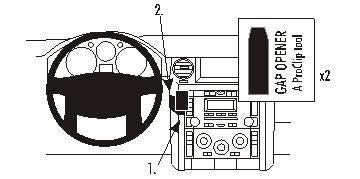 Brodit ProClip 853572 - Land Rover Discovery 3 2005-2009