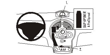 Brodit ProClip 853574 - Renault Grand Modus 2005-2013