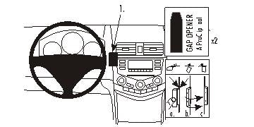Brodit ProClip 853581 - Honda Accord 2003-2007