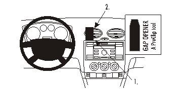Brodit ProClip 853584 - Ford Focus 2005-2010