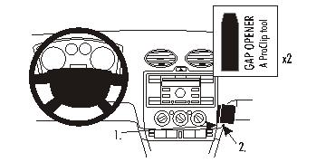 Brodit ProClip 853585 - Ford Focus 2005-2010