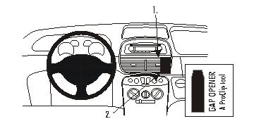 Brodit ProClip 853593 - Fiat Punto 2004-2007