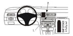 Brodit ProClip 853598 - BMW 3-Serie E90, E91, E92, E93 2005-2012