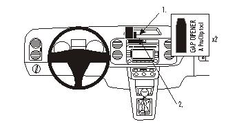 Brodit ProClip 853609 - Volkswagen Golf Plus 2005-2014