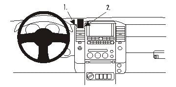 Brodit ProClip 853613 - Nissan Frontier 2005-2010