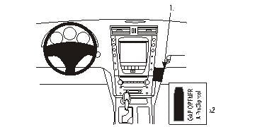Brodit ProClip 853618 - Lexus GS Series 2005-2012