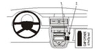 Brodit ProClip 853621 - Volkswagen Fox 2005-2011
