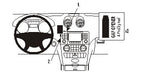 Brodit ProClip 853622 - Mercedes-Benz M-Class/ML 2005-2011