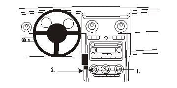 Brodit ProClip 853627 - Ford Mustang 2005-2009