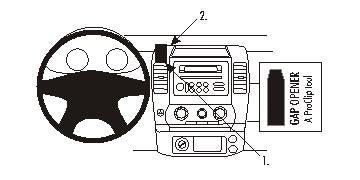 Brodit ProClip 853629 - Nissan Xterra 2005-2015