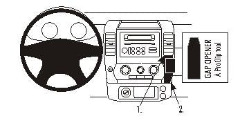 Brodit ProClip 853630 - Nissan Xterra 2005-2015