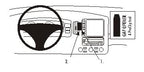 Brodit ProClip 853631 - Honda Ridgeline 2006-2014