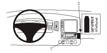 Brodit ProClip 853632 - Honda Ridgeline 2006-2014