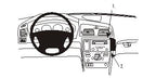 Brodit ProClip 853650 - Volvo S60 2005-2010