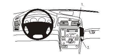 Brodit ProClip 853650 - Volvo S60 2005-2010
