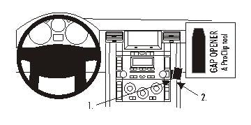 Brodit ProClip 853666 - Land Rover Range Rover Sport 2005-2009