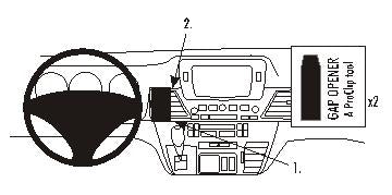 Brodit ProClip 853667 - Honda FR-V 2005-2011