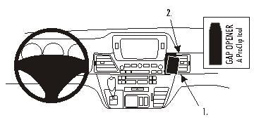 Brodit ProClip 853668 - Honda FR-V 2005-2011