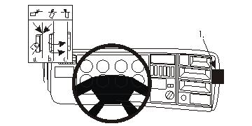 Brodit ProClip 853673 - Scania P-series 2005-2017