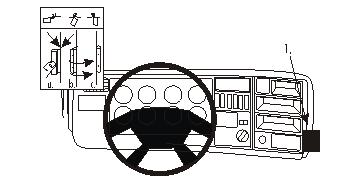 Brodit ProClip 853674 - Scania P-series 2005-2017