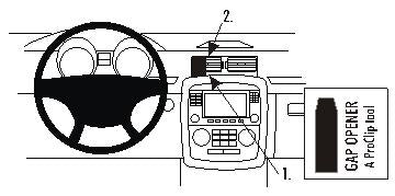 Brodit ProClip 853680 - Mercedes-Benz R-Class 2006-2014