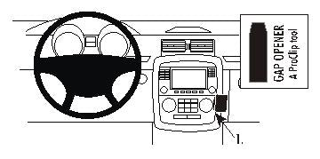Brodit ProClip 853681 - Mercedes-Benz R-Class 2006-2014
