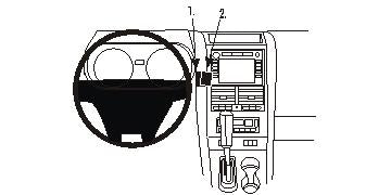 Brodit ProClip 853693 - Ford Explorer 2006-2010