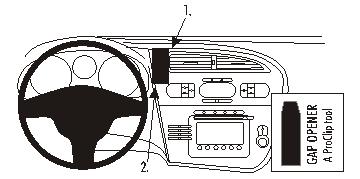 Brodit ProClip 853714 - Seat Leon 2006-2012