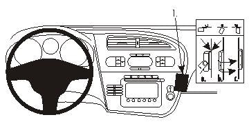Brodit ProClip 853715 - Seat Leon 2006-2012