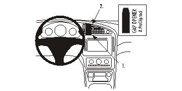 Brodit ProClip 853718 - Saab 9-5 2006-2010
