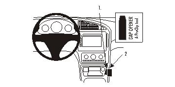 Brodit ProClip 853719 - Saab 9-5 2006-2010