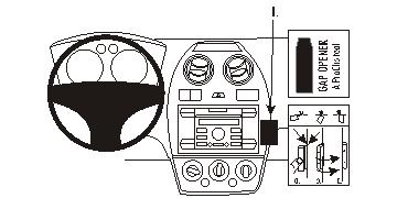 Brodit ProClip 853724 - Ford Fiesta 2006-2008