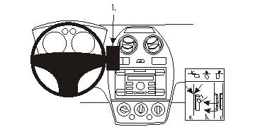 Brodit ProClip 853731 - Ford Fiesta 2006-2008
