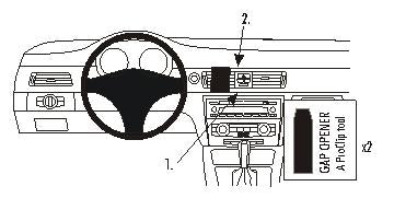 Brodit ProClip 853739 - BMW 3-Serie E90, E91, E92, E93 2005-2012