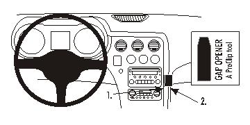 Brodit ProClip 853744 - Alfa Romeo 159 2006-2013