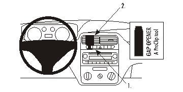 Brodit ProClip 853745 - Fiat Punto Grande 2006-2013