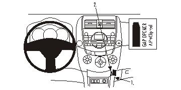 Brodit ProClip 853754 - Toyota RAV 4 2006-2012