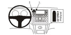 Brodit ProClip 853822 - Infiniti FX35 2006-2008