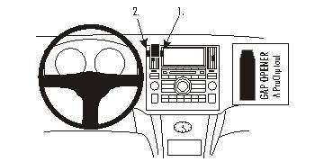 Brodit ProClip 853822 - Infiniti FX35 2006-2008