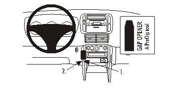 Brodit ProClip 853824 - Honda Pilot 2003-2008