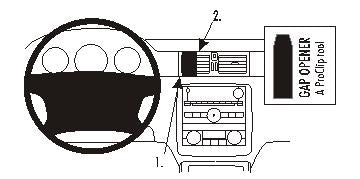 Brodit ProClip 853825 - Buick Lucerne 2006-2011