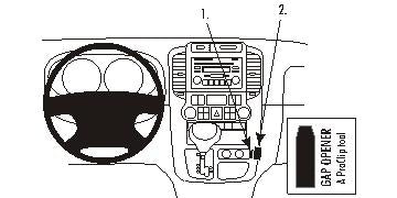 Brodit ProClip 853829 - Kia Carnival 2006-2011