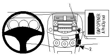 Brodit ProClip 853832 - Toyota RAV 4 2006-2012