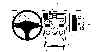 Brodit ProClip 853833 - Toyota Camry 2007-2011