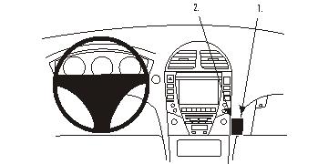 Brodit ProClip 853847 - Lexus ES Series 2006-2012