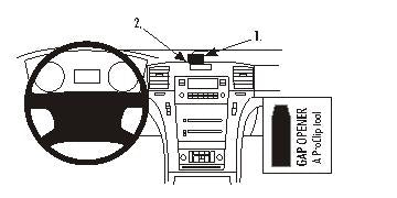 Brodit ProClip 853857 - Cadillac ESV 2007-2014