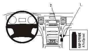Brodit ProClip 853858 - Cadillac ESV 2007-2014