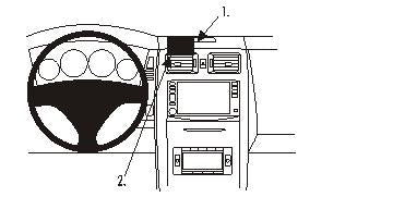Brodit ProClip 853859 - Cadillac XLR 2006-2010