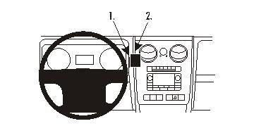 Brodit ProClip 853860 - Lincoln Zephyr 2006-2009